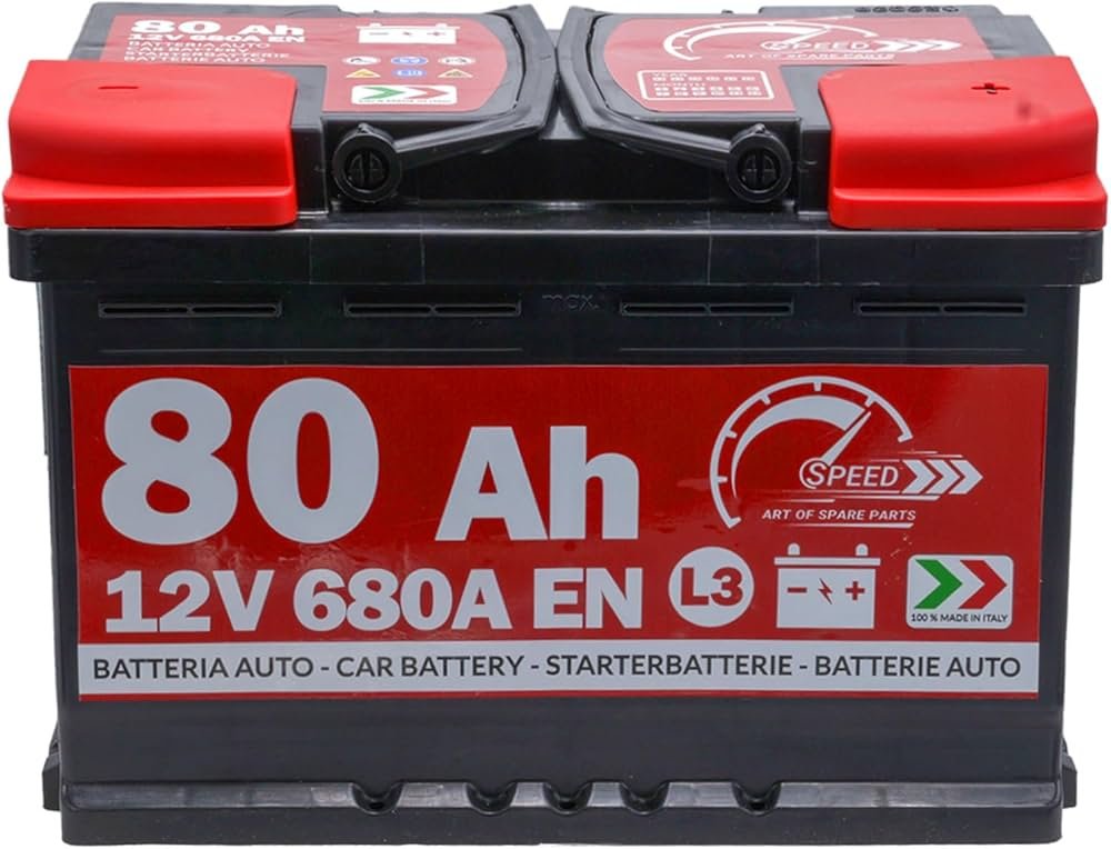 La batteria auto nuova deve essere caricata prima dell’uso