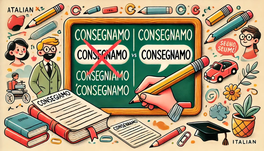 Consegniamo con o senza I: Qual è la differenza e come funziona