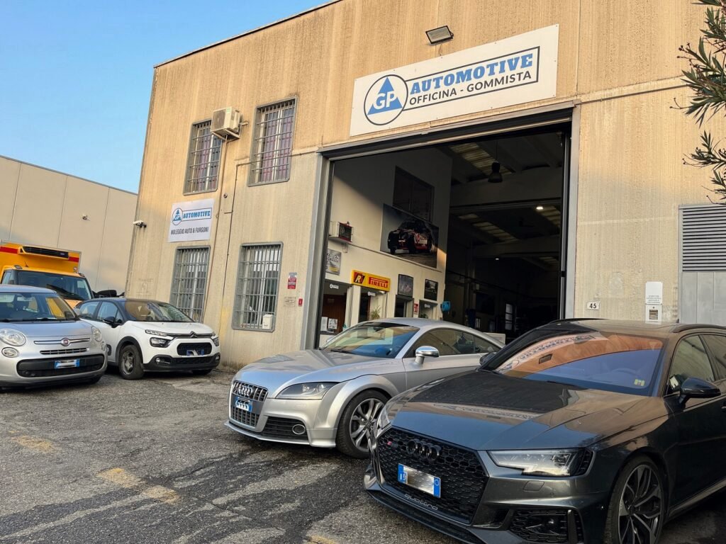 Quali servizi offre GP Automotive come officina gommista