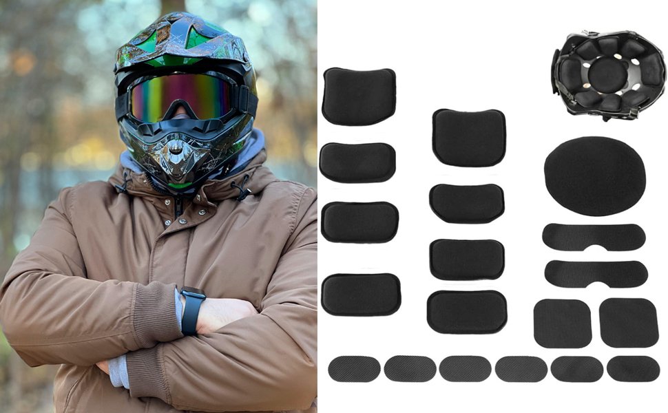 Perché si staccano le imbottiture dal casco motociclistico 7 Perché si staccano le imbottiture dal casco motociclistico