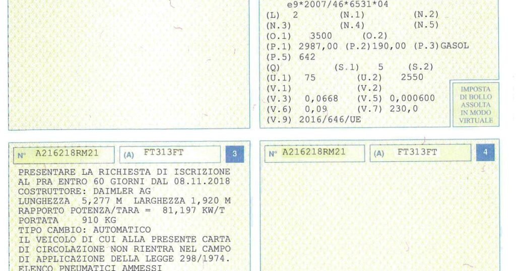 Perché Rubano il Libretto di Circolazione e Come Difendersi 6 Perché Rubano il Libretto di Circolazione e Come Difendersi