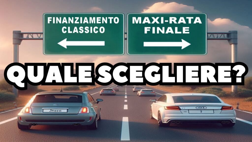 Come funziona l’acquisto di un’auto con maxi rata finale