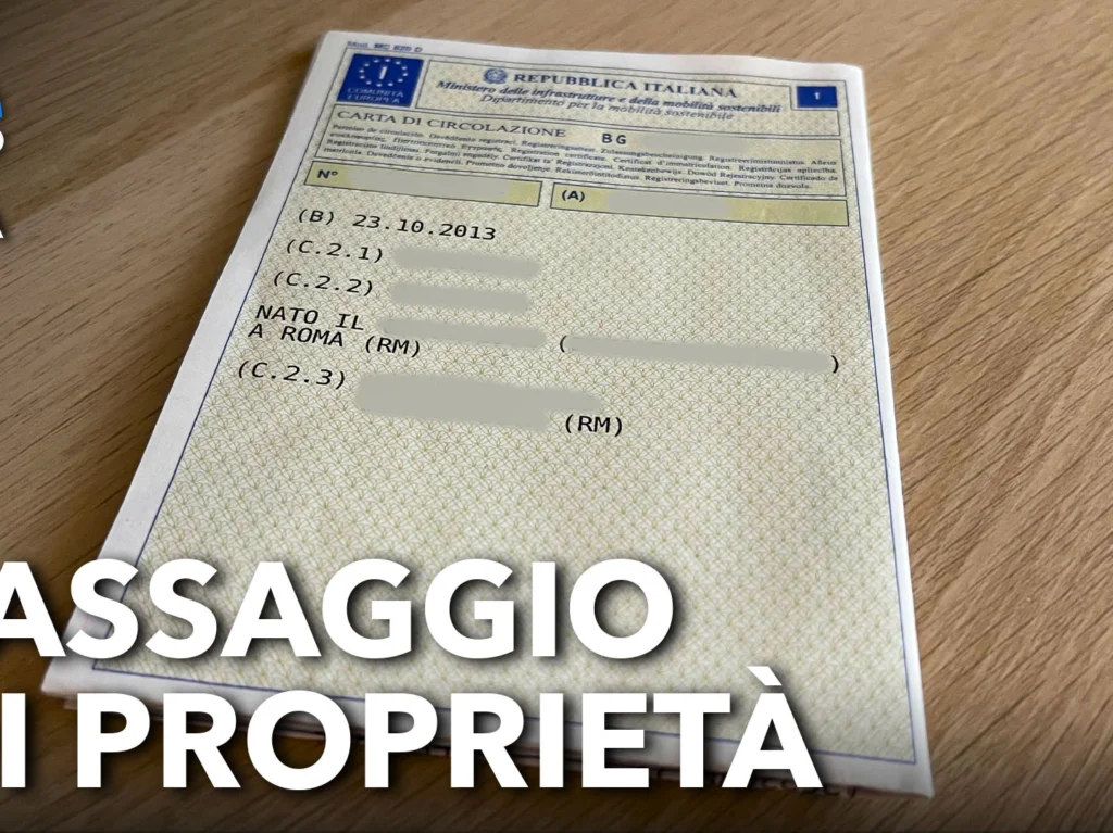 Come effettuare il passaggio di proprietà auto fai da te in pochi passaggi