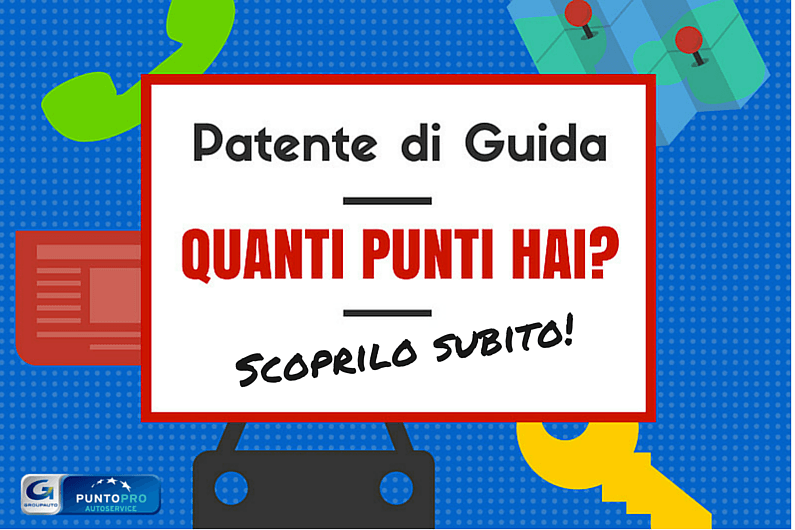 Quanti punti ci sono nella patente di guida in Italia