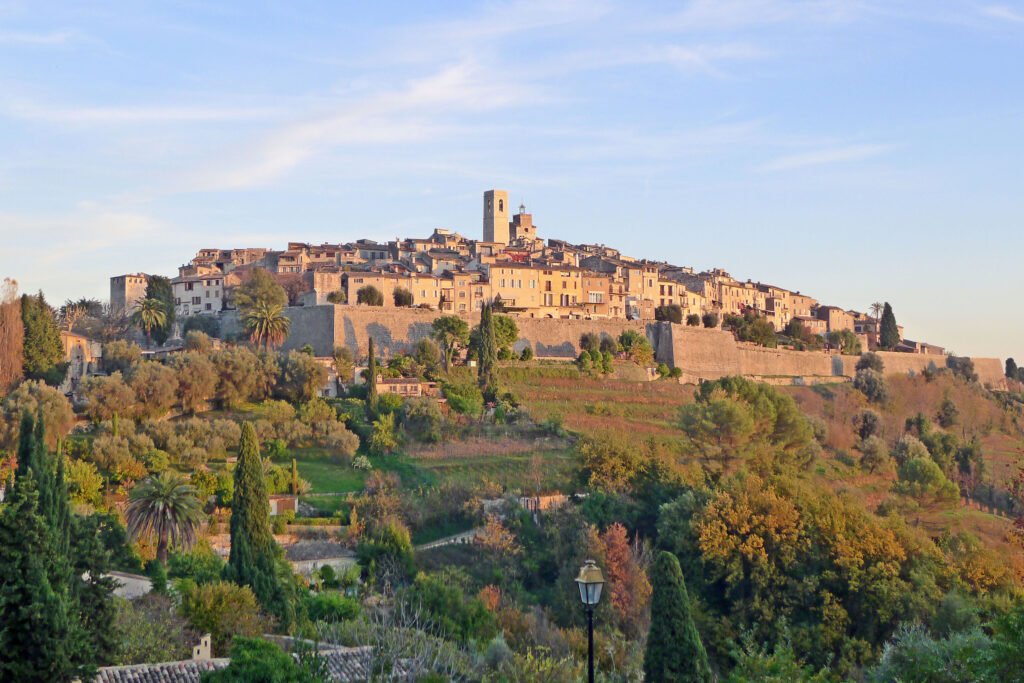 Qual è la distanza tra Saint-Paul de Vence e Nizza