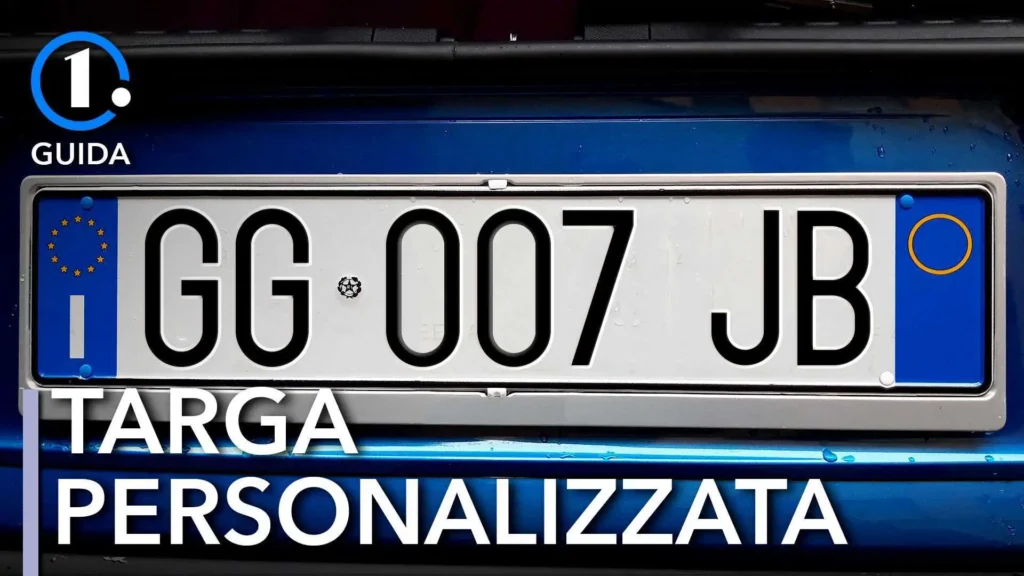 Si Può Personalizzare La Targa In Italia Ecco Cosa Devi Sapere!