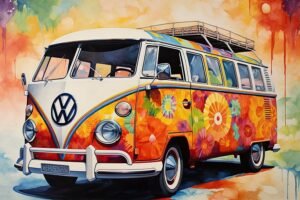 volkswagen hippie